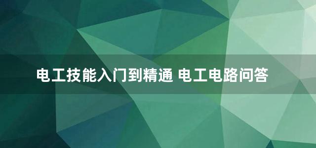 电工技能入门到精通 电工电路问答